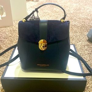 Brand new with tags Viola Castellani backpack and can be cross body as well.
